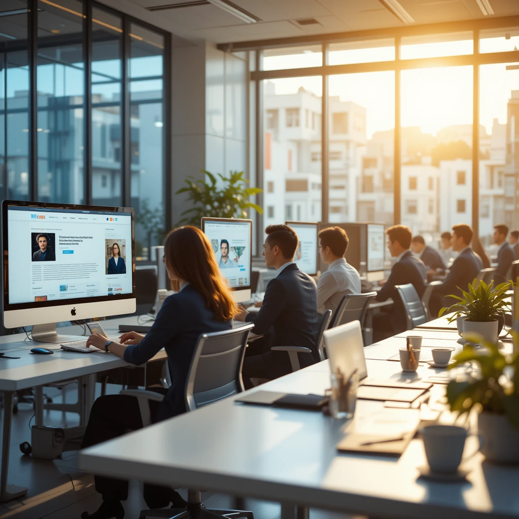 SEO-Analyse am Computer